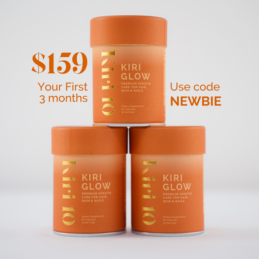 KIRIGLOW™ | HAIR, NAIL & SKIN | KERATIN CAPSULES ($159 Starter Bundle)