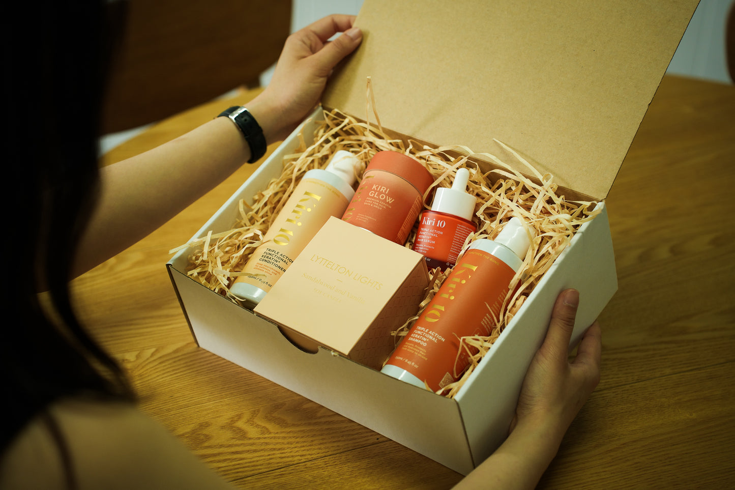 LIMITED-EDITION GIFT BOX | Kiri10 & Lyttelton Lights Collaboration | Available in Tōtaranui or Sandalwood & Vanilla