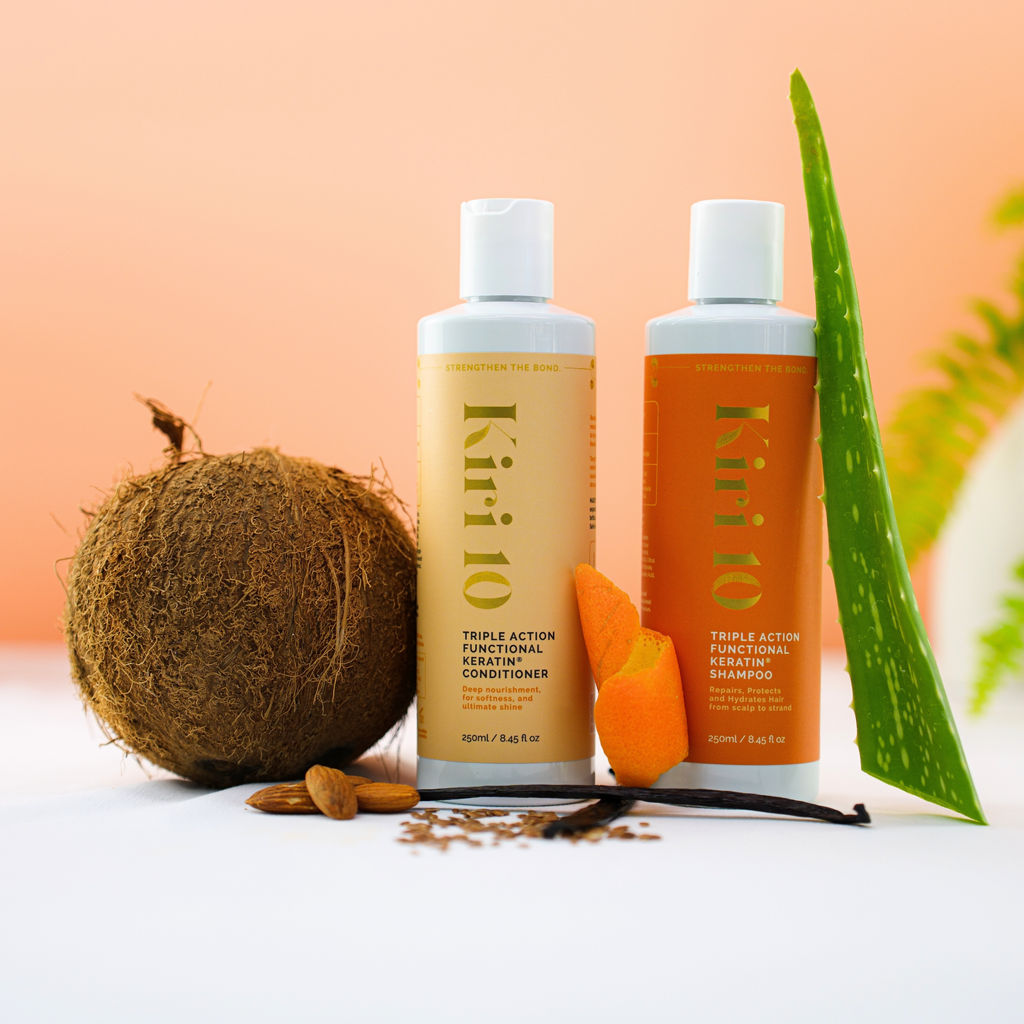 KIRICARE™ | VOLUME & VITALITY KERATIN SHAMPOO & CONDITIONER